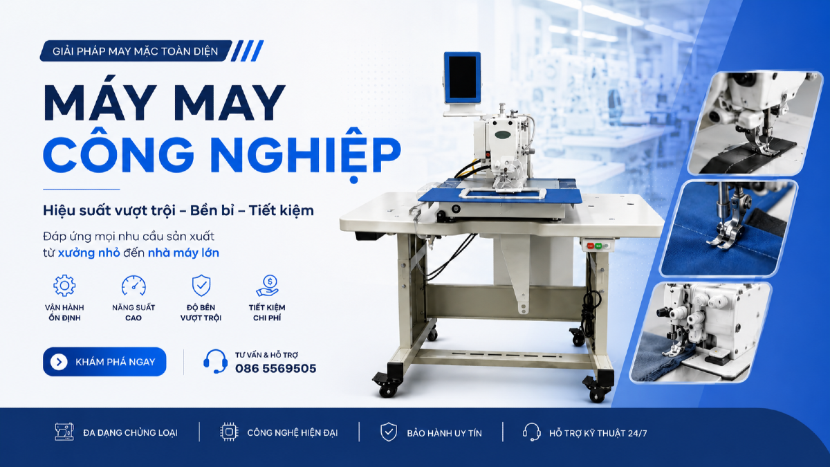 Chiếc máy may dưới ánh đèn của phát minh, sáng chế