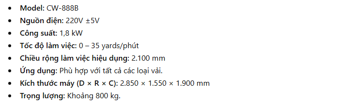 Máy kiểm tra vải đa chức năng XINGLIWEI - thông số kỹ thuật 1