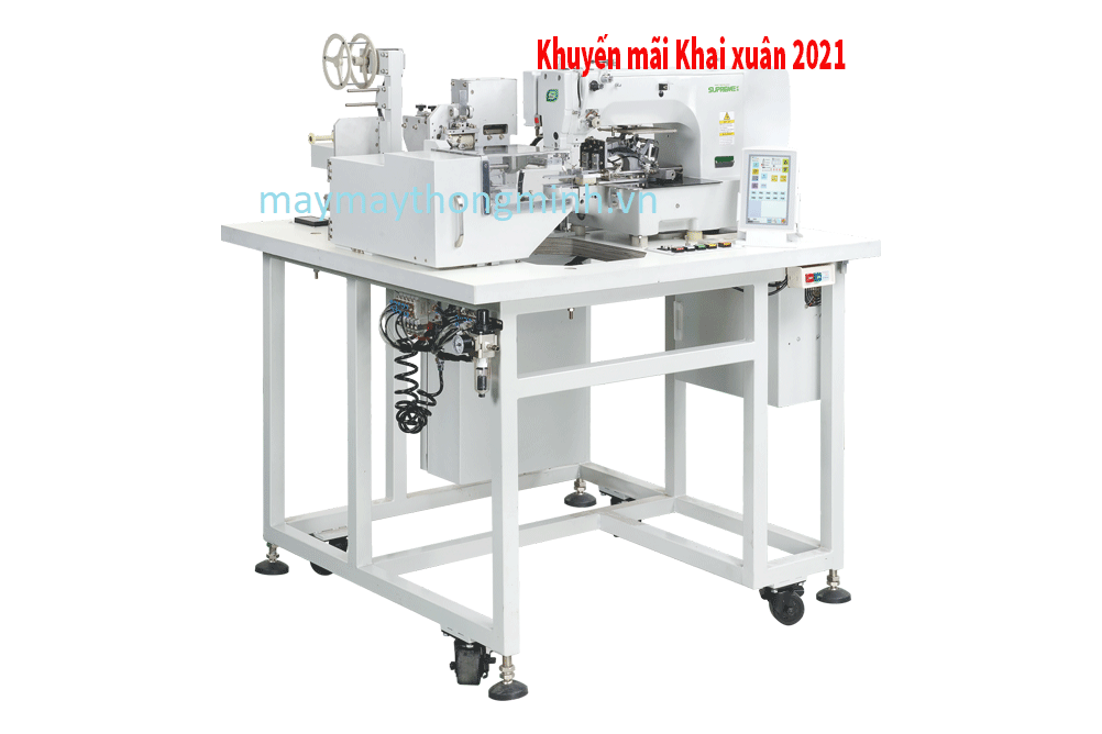 Máy May Lập Trình Nối Thun Tự Động
